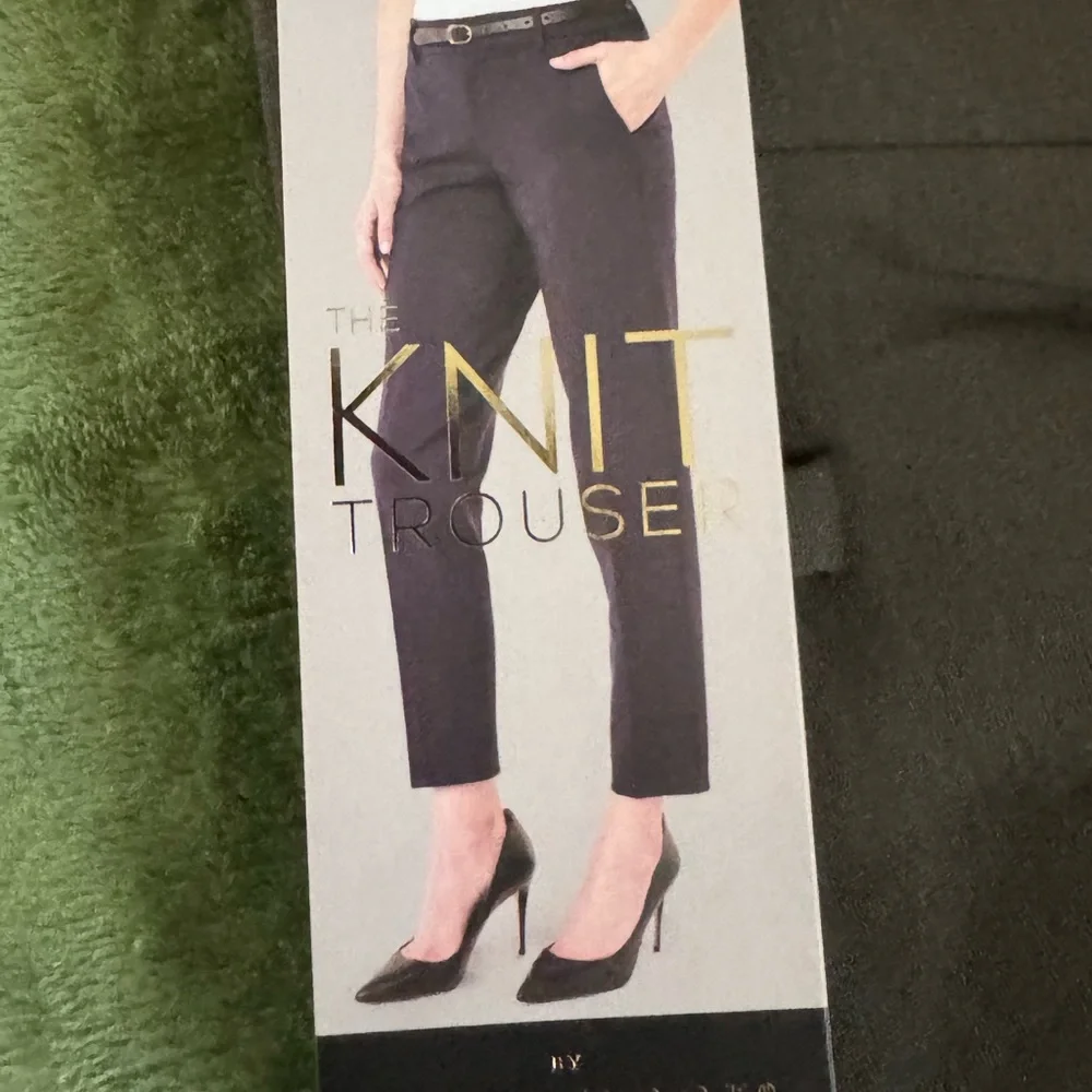 Liverpool Los Angeles Kelsey Knit ‘Olive Branch’ Trousers - Picture 6 of 8